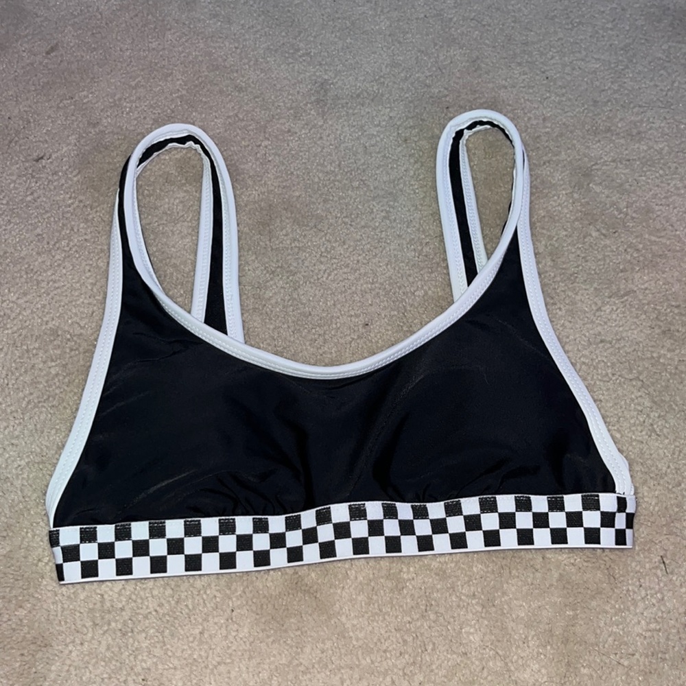 Target, black, small swimsuit top